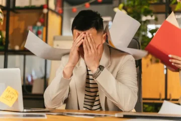 Burn-out door pesten op het werk
